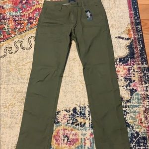 Taylrd Olive Chinos